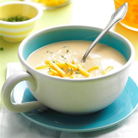 Cheddar Cauliflower Soup Recipe Taste Of Home