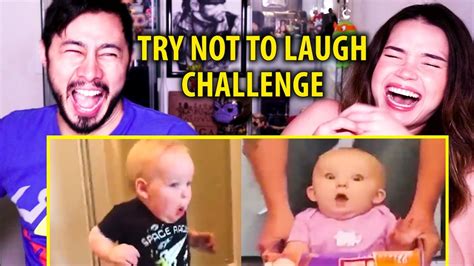 Try Not To Laugh Challenge Funny Kids Reaction Youtube