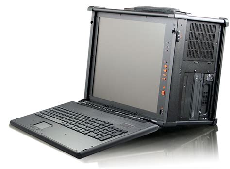 Mpc 9000 Rugged Portable Workstation Is Housed In An Anodized Alumium