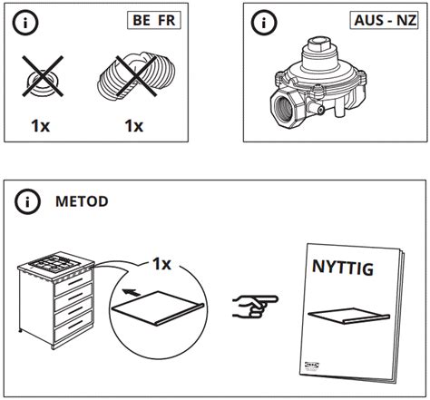 Ikea Lagan Gas Hob Instruction Manual