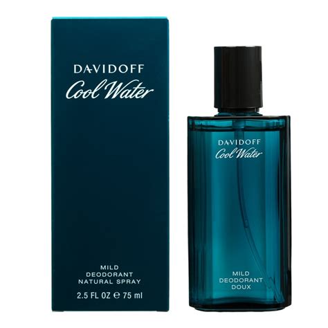 Davidoff Cool Water Mens Deodorant 75ml Mens Fragrance Cologne