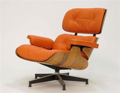 Orange Office Chair Leather Furniture Barcelona Designs
