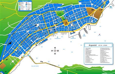 Argostoli Map