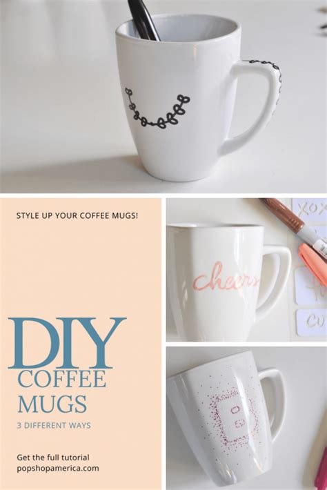 3 Ways To Make Diy Sharpie Coffee Mugs