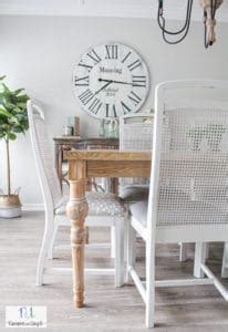The Best Way to Paint Cane Back Dining Chairs with Minimal Effort
