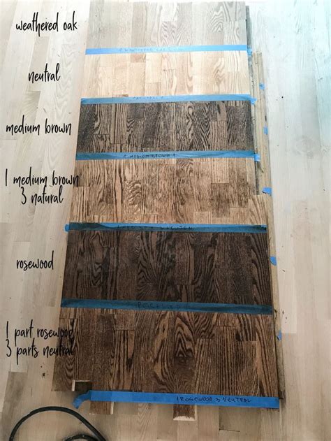 Red Oak Floor Stains Photo Guide Decor Hint Wood Floor Stain
