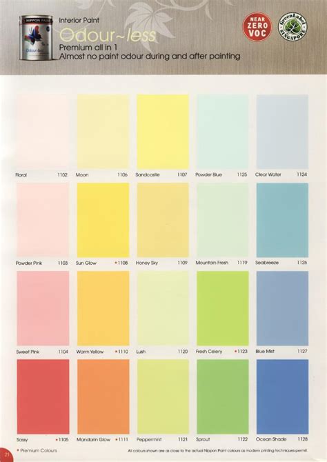 Ada pelbagai jenis cat untuk siling dari pelbagai jenama yang korang boleh beli di kedai cat. Katalog Warna Nippon Paint