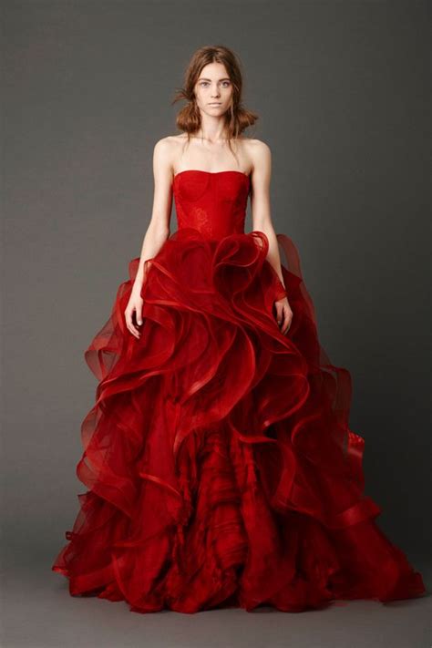 The Red Wedding Dress Wedding Attire