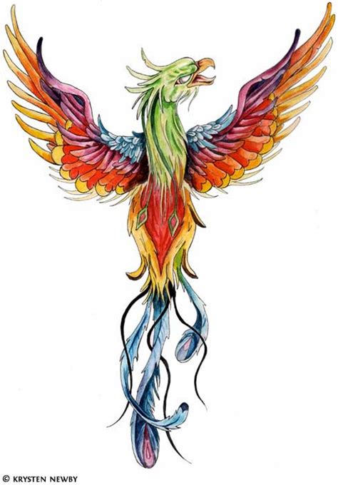 55 Phoenix Bird Tattoos And Designs