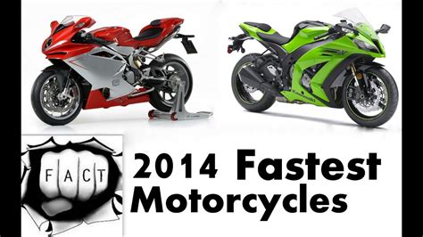 Top 10 Fastest Motorcycles In The World 2014 Youtube