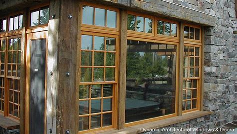 Rustic Double Hung Windows Rustic Windows Vancouver By Dynamic