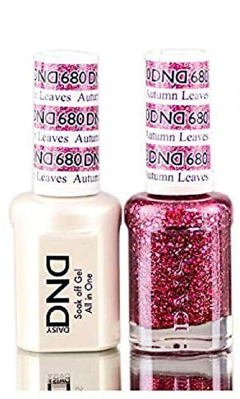 Daisy DND GLIMMER SPARKLES Soak Off GEL POLISH DUO All In One Gel