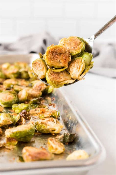 Roasted Brussels Sprouts With Parmesan Build Your Bite