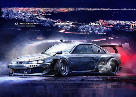 Free Download Hd Wallpaper Artwork Car Drifting Kouki Nissan Nissan Silvia Nissan
