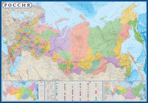 Карта России с Крымом