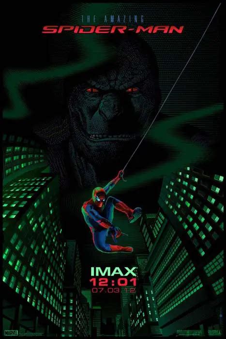 Pósters Imax Oficial Y De Mondo Para The Amazing Spider Man