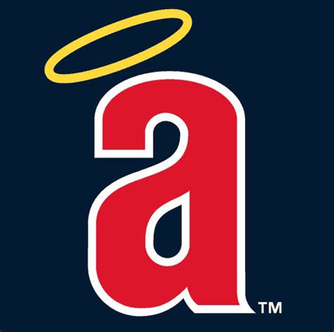 California Angels Cap Logo 1971 A Lowercase A With A Halo Over It