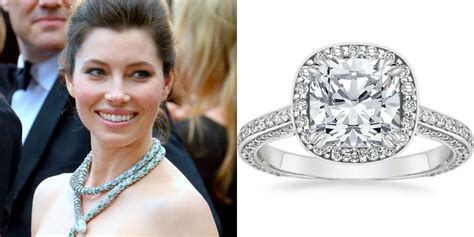 Jessica Biel Engagement Ring Replica