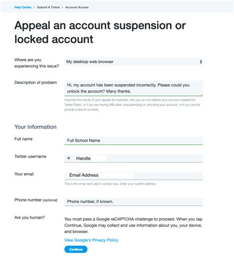 How To Recover A Suspended Twitter Account Ampfluence 1 Instagram
