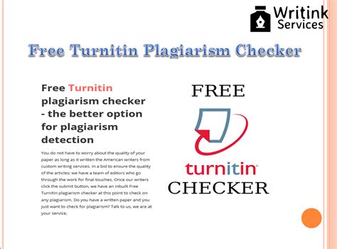 Viper plagiarism checker claims itself to be the free alternative to turnitin plagiarism checker. Free Alternate to Turnitin Plagiarism Checker ...