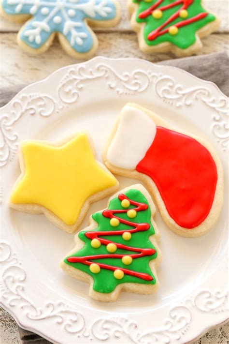Soft Christmas Cut Out Sugar Cookies Live Well Bake Often