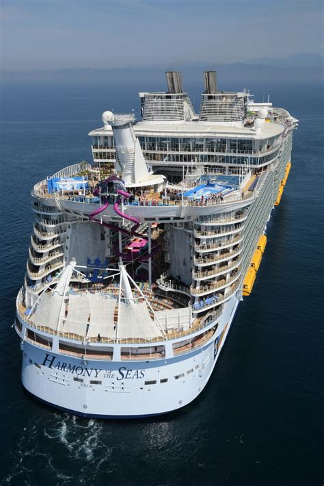 10 Incredible Aerial Photos Of The World S Largest Cruise Ship Harmony Of The Seas