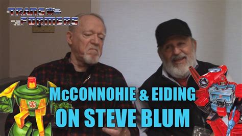 Transformers G1 Voice Actors Michael Mcconnohie And Paul Eiding On Voice Acting And Steve Blum