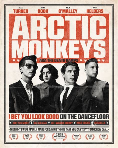 Arctic Monkeys Arctic Monkeys Music Poster Design Music Poster