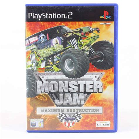 Monster Jam Maximum Destruction Playstation 2 Brugt Ps2 Spil