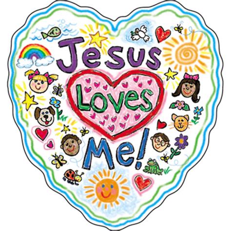 Free Jesus Loves Me Clipart Free Images At Vector Clip