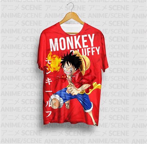 Camisa Camiseta De Animes One Piece Luffy Ubicaciondepersonascdmxgobmx