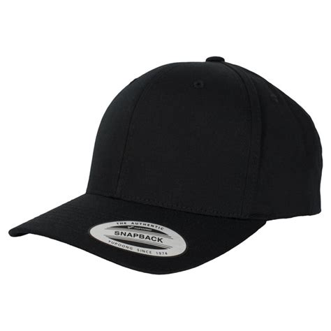 6597 Flexfit Cool And Dry Sports Black Nublank Caps