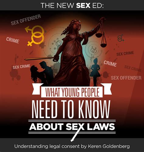 What Young People Need To Know About Sex Laws Infographic