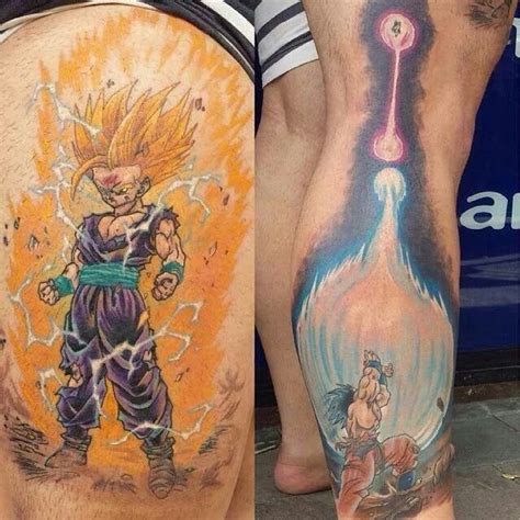 These cartoonish dragon and japanese tattoos are quite original and incredible. Dragon Ball Z | Tattoos | Pinterest | Dragon ball, Tattoo and Tattoos shops