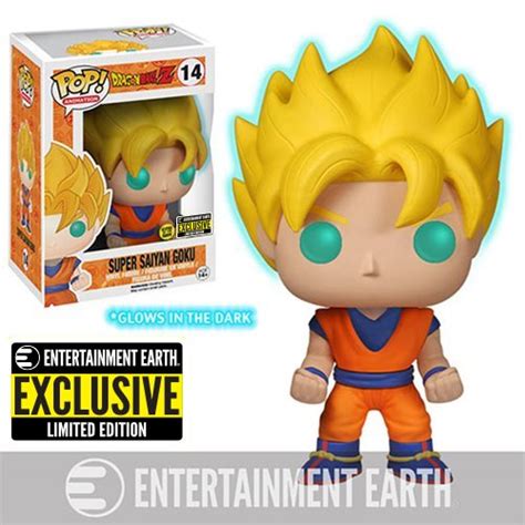 If you are here looking at the lowest price super saiyan goku pop then you know its your time to buy. Dragon Ball Z Glow-in-the-Dark Goku Pop! Figure EE ...