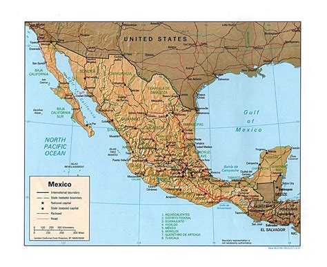 Maps Of Mexico Collection Of Maps Of Mexico North America
