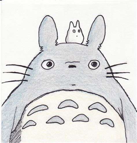 Totoro By Renjizabimaru6 Totoro Art Totoro Totoro Drawing
