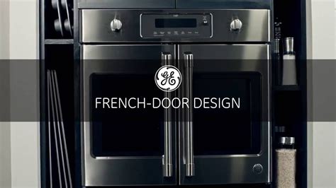 Ge Cafe French Door Wall Oven Youtube