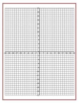 Coordinate Grid First Quadrant