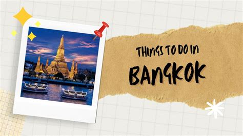 Discover The 5 Best Things To Do In Bangkok 2023 A Travelers Guide To