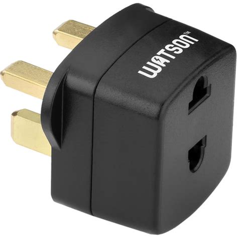 Watson Adapter Plug 2 Prong Usa To 3 Prong Uk Ap Usa Gb Bandh