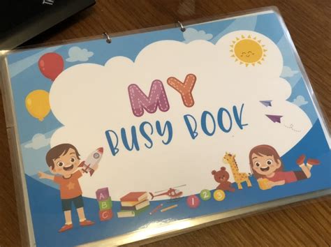Busy Books For Toddlers