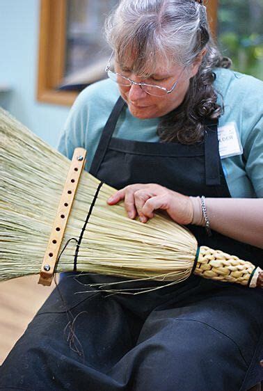 Broom Corn Witch Broom Willow Weaving Basket Weaving Sweeper Broom