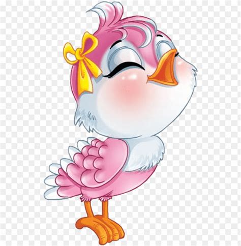 Pink Cartoon Bird Free Clipart Png Photo 46289 Toppng