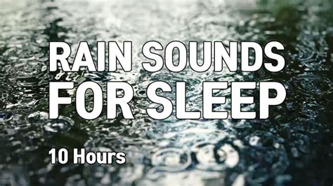 Rain Sounds For Sleep 10 Hours Relaxing And Healing Sounds Focus Or