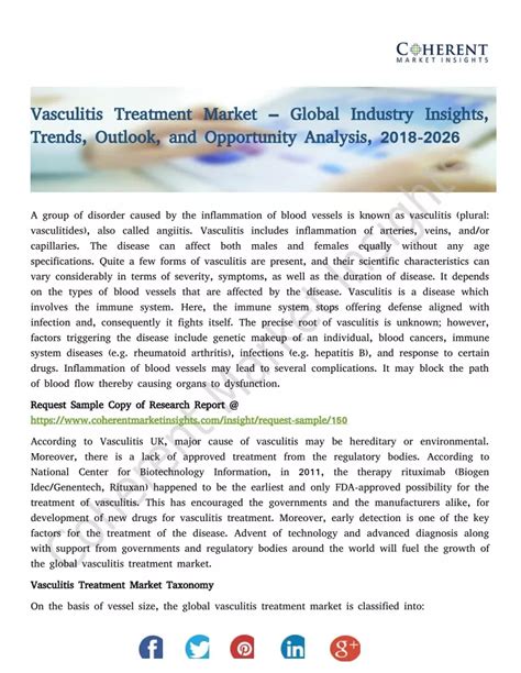 Ppt Vasculitis Treatment Market Global Industry Insights Trends
