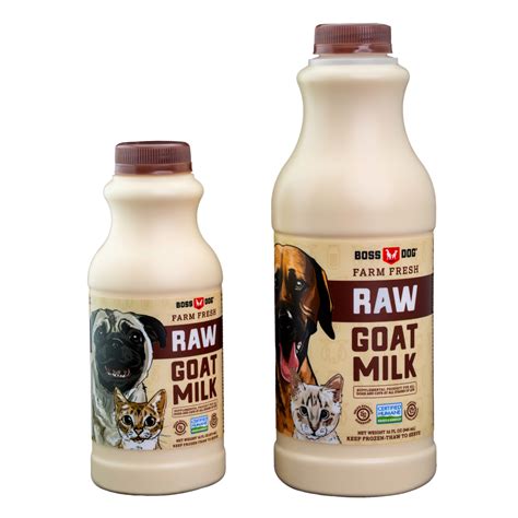 «introducing.primal goat milk plus!🥛 the universal milk now comes in four new exciting varieties…» Boss Dog Primal Frozen Raw Goat Milk - Molly's Healthy Pet ...