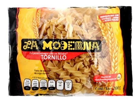 Paquete 3 Pzas Sopa De Pasta Tornillo La Moderna 200 Gr 17 90 En