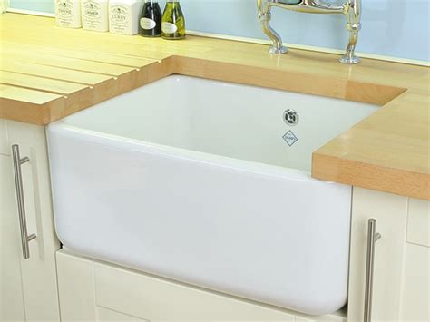 Helen & ken's lovely belfast sink unit, finished in lovely natural shades is taking pride of place in their new kitchen. Contemporary Butler Kitchen Sink | Shaws of Darwen
