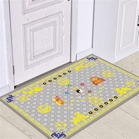 Foot Pad Unique Eye-catching Good Luck Bathroom Floor Mats 7 Colors | eBay